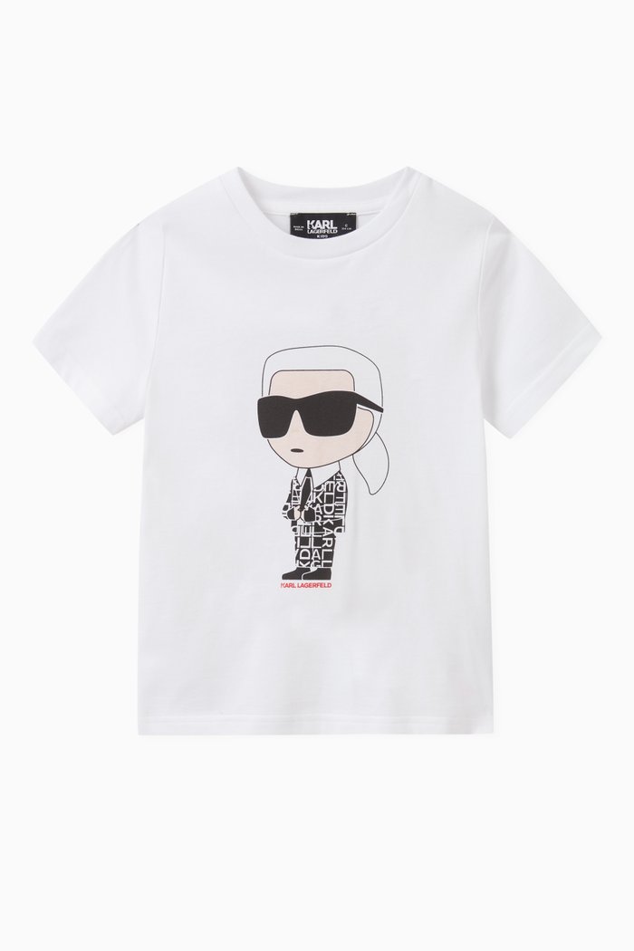 

Logo-print T-shirt in Cotton, White