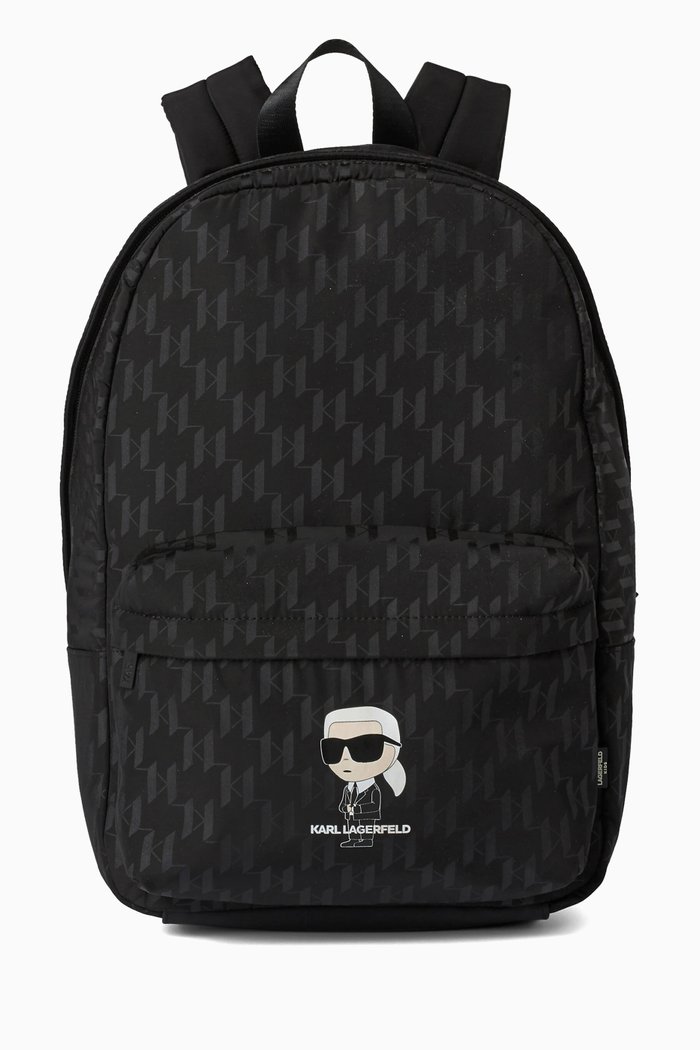 

K/Ikonik Backpack in Nylon, Black