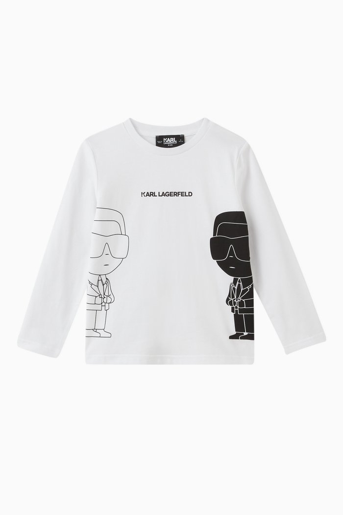 

Logo-print T-shirt in Cotton, White