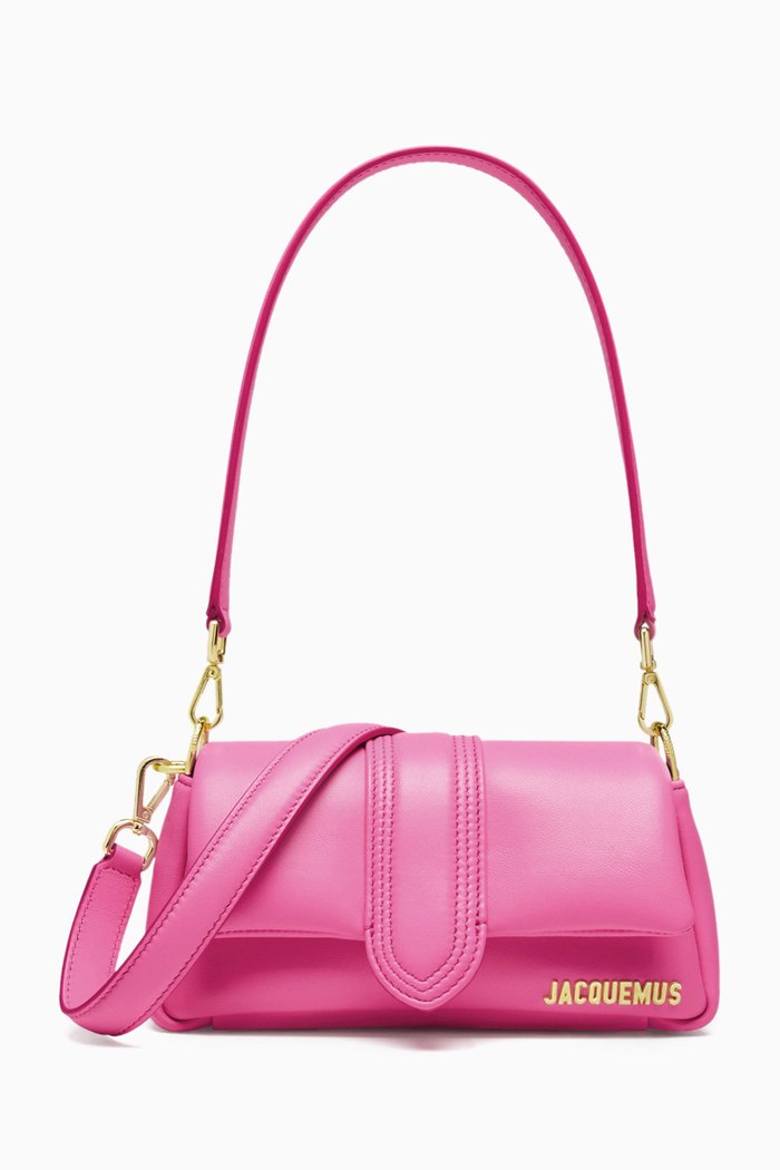 

Le Petit Bambimou in Padded Leather, Pink