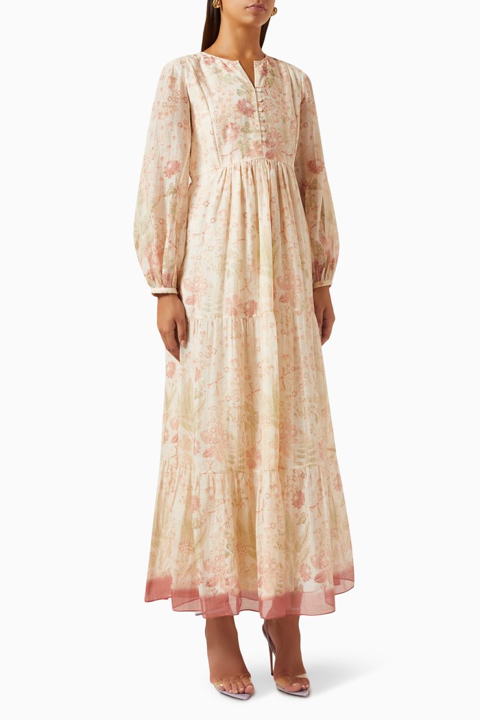 

Dayton Printed Kaftan, Neutral