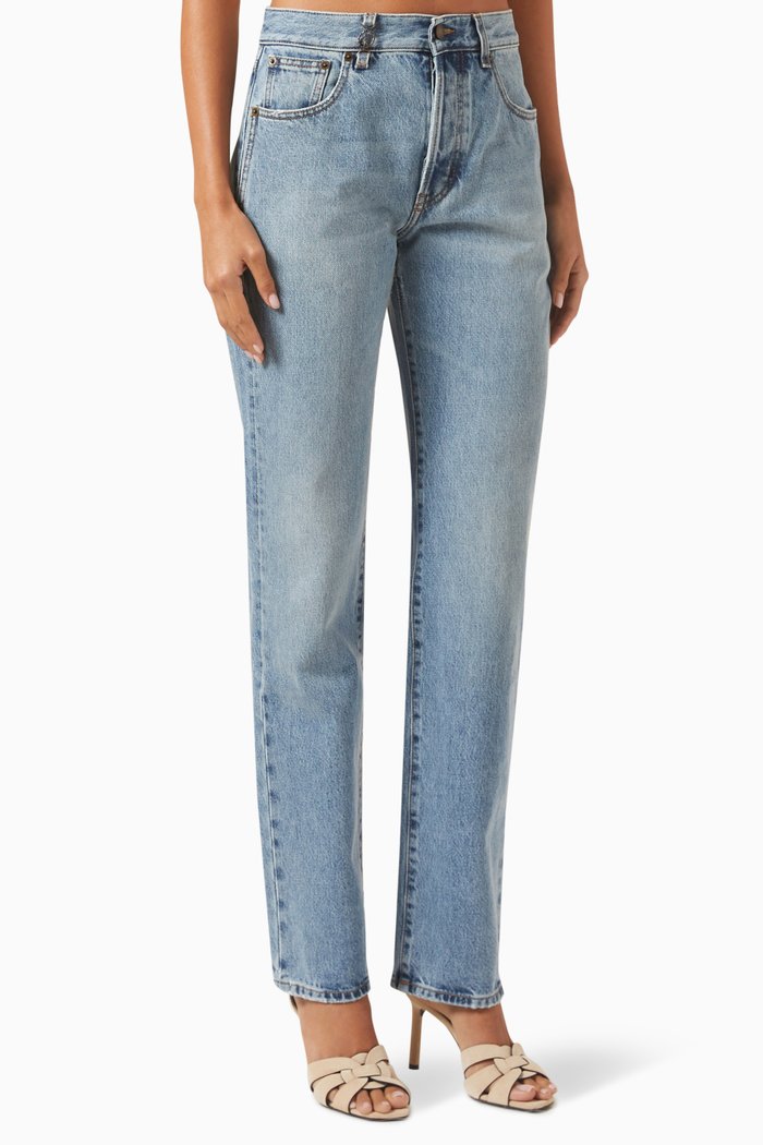 

Cassandre Mid-rise Relaxed Jeans, Blue