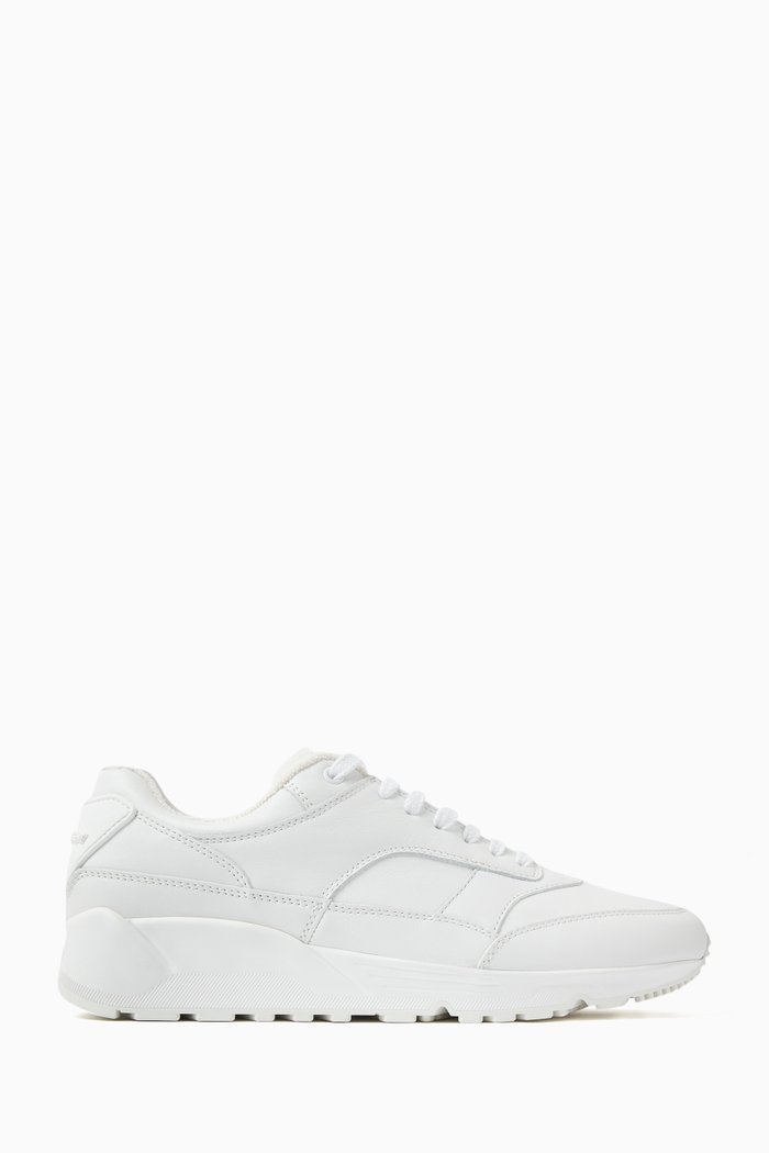 

Bump Low-top Sneakers in Leather, White