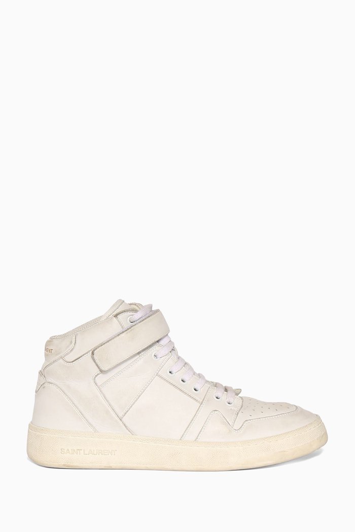 LAX Sneakers in Leather, White