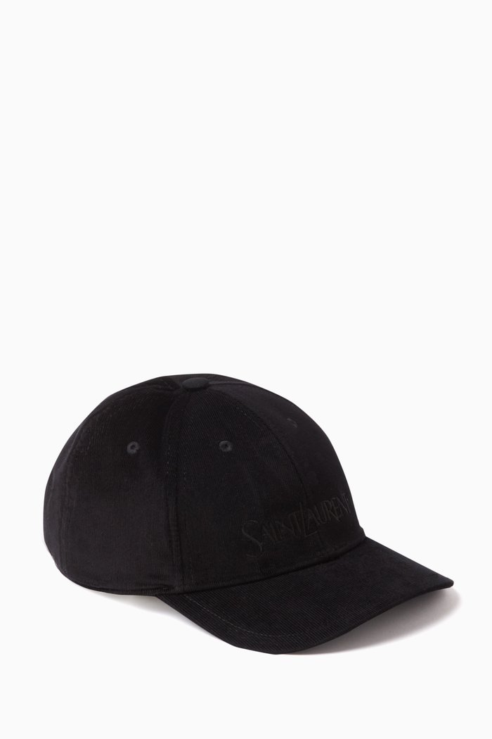 

Vintage Cap in Corduroy, Black