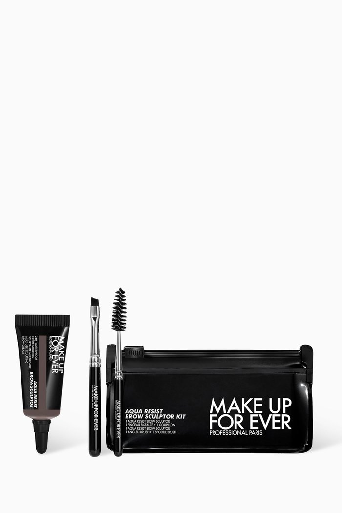 

40 Medium Brown Aqua Resist Brow Sculptor Kit, Colourless