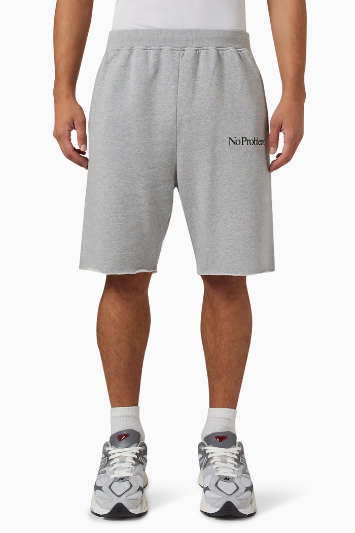 

Mini Problemo Sweatshorts in Cotton Jersey, Grey