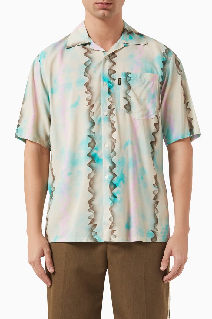 

Dune Hawaiian Shirt in Viscose, Multicolour