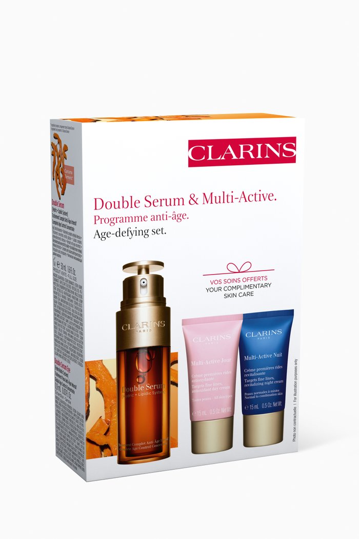 

Double Serum & Multi-Active Routine set, Colourless