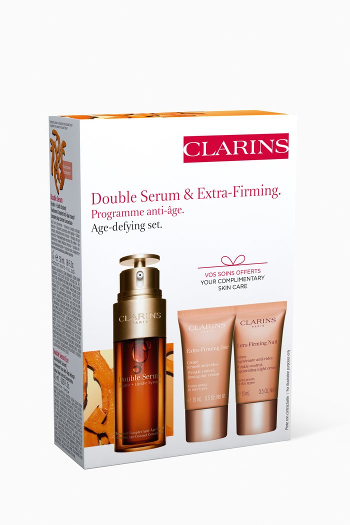

Double Serum and Extra-Firming Set, Colourless