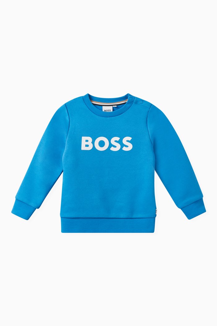 

Logo-print Sweatshirt, Blue