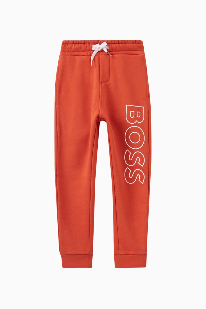 

Logo-detail Sweatpants in Cotton, Orange