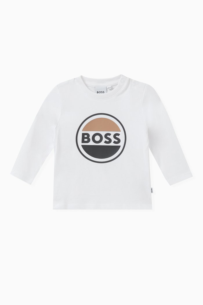 

Logo-print T-shirt in Cotton, White