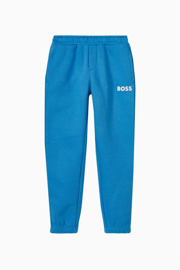 

Logo Joggers in Cotton-fleece, Blue