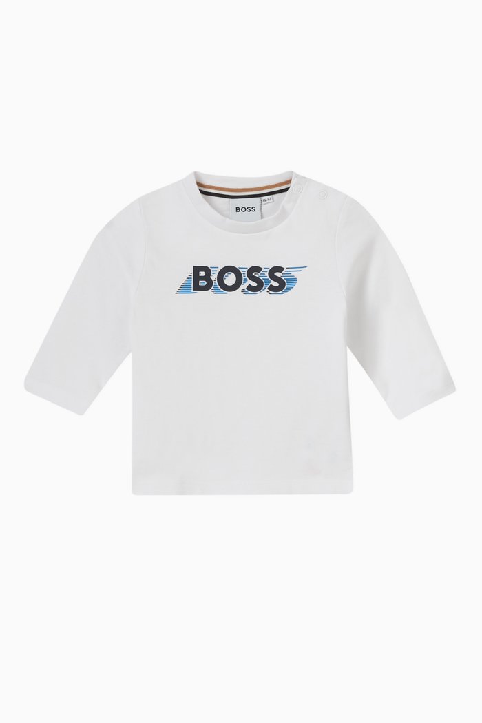 

Logo-print T-shirt in Cotton, White