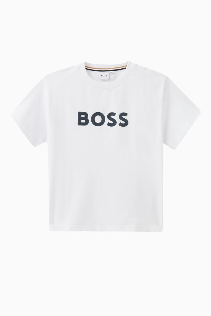 

Logo-print T-shirt in Cotton, White