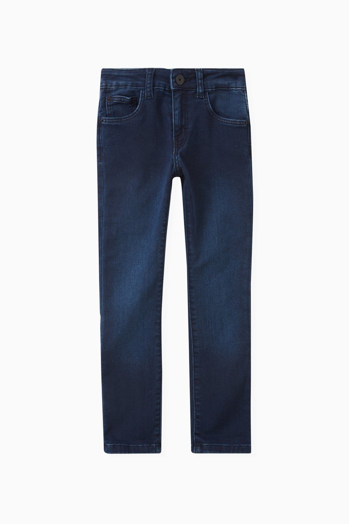 

Denim Jeans in Cotton, Blue