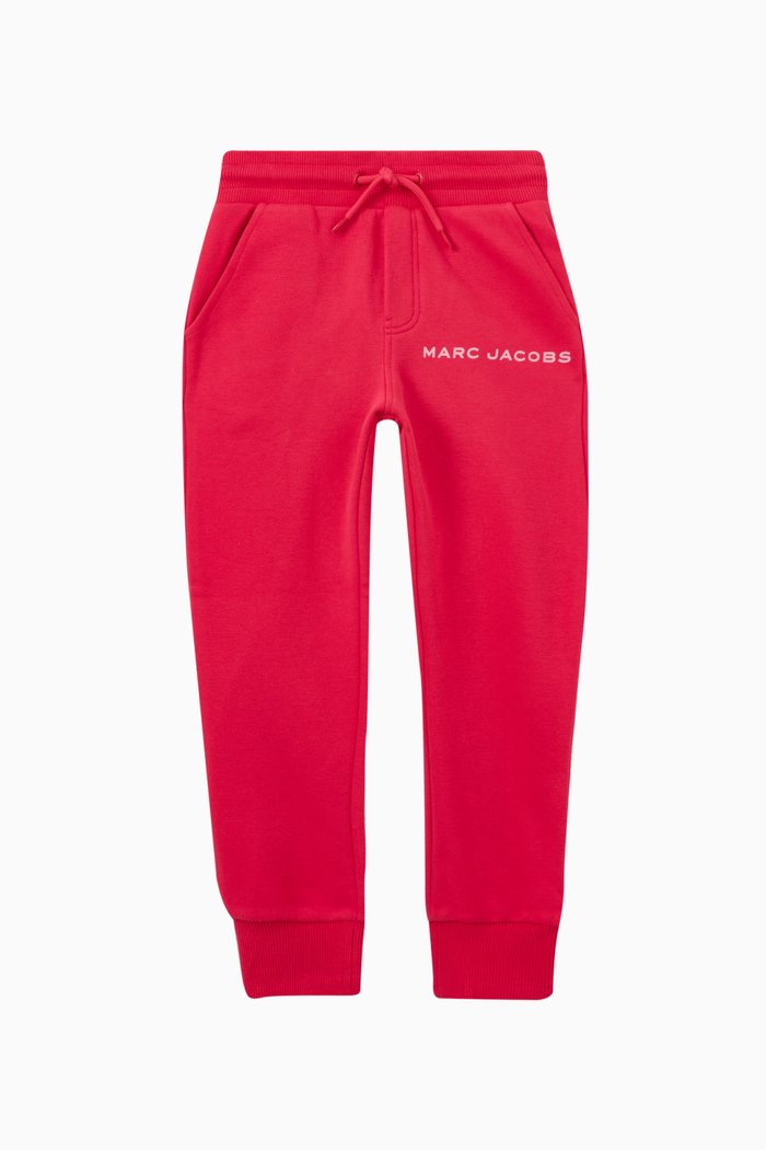 

Logo Sweatpants in Cotton Blend, Pink