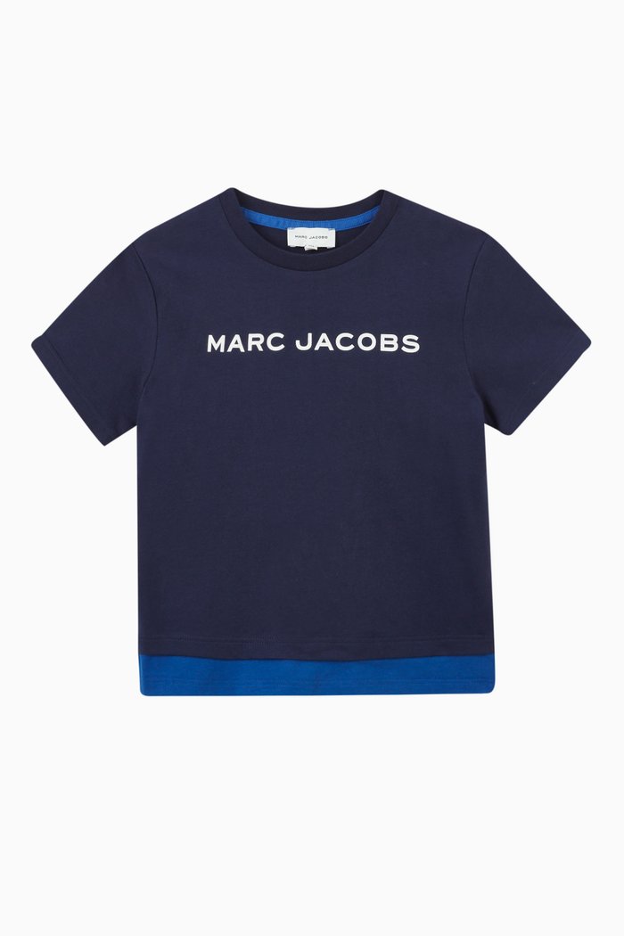 

Logo Print T-shirt in Cotton, Colourless