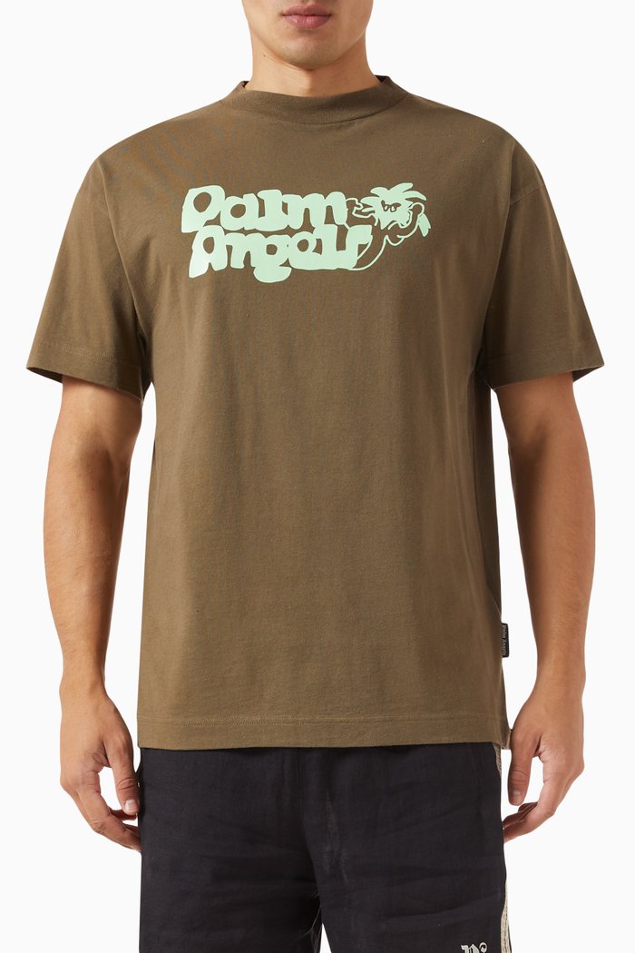 Viper Classic T-shirt in Cotton-jersey, Brown