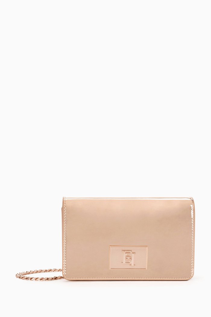 Mirrored Crossbody Bag, Neutral