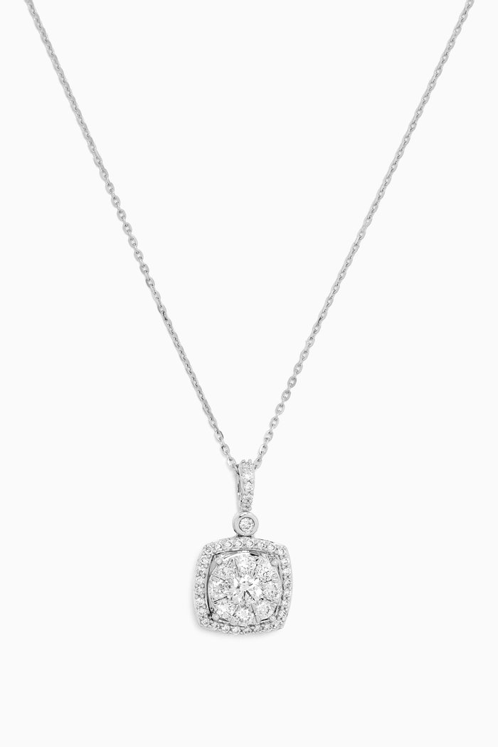 

OneSixEight Siempre Diamond Necklace in 18kt White Gold