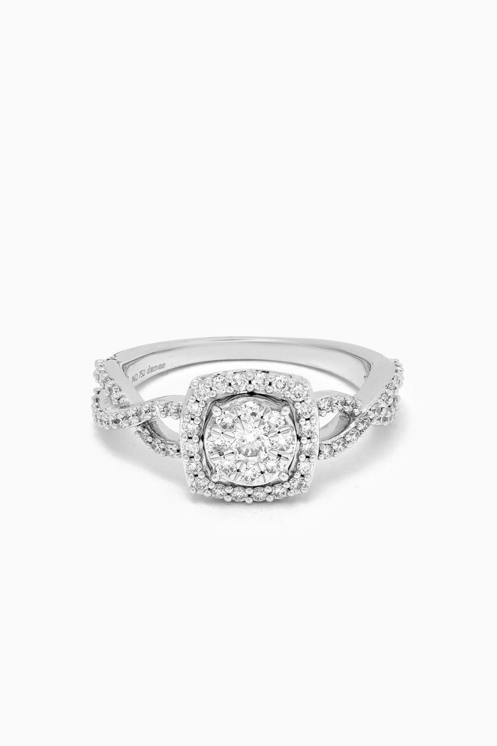 

OneSixEight Siempre Diamond Ring in 18kt White Gold