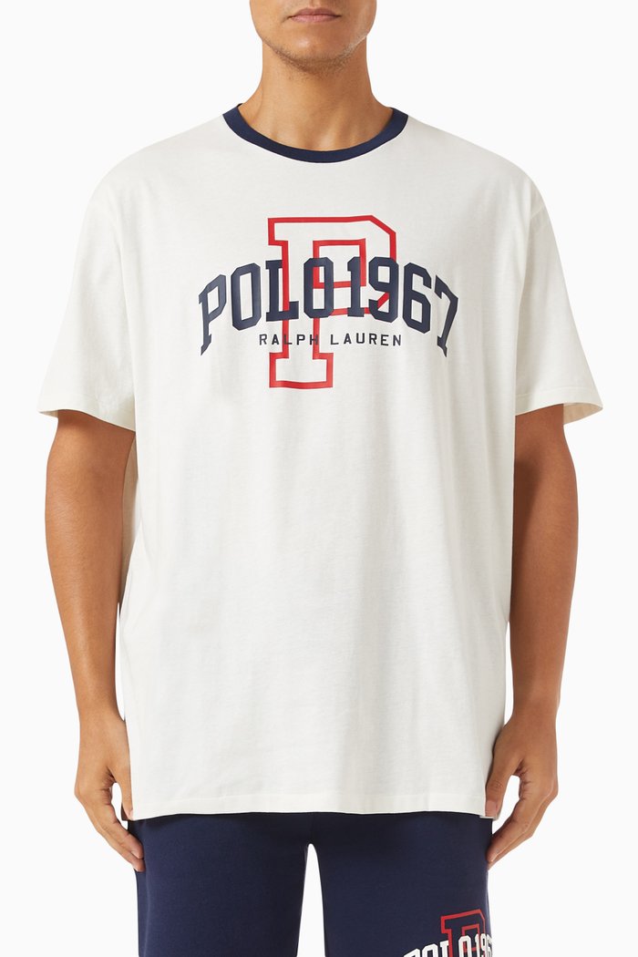 

Logo T-shirt in Cotton Jersey, Neutral