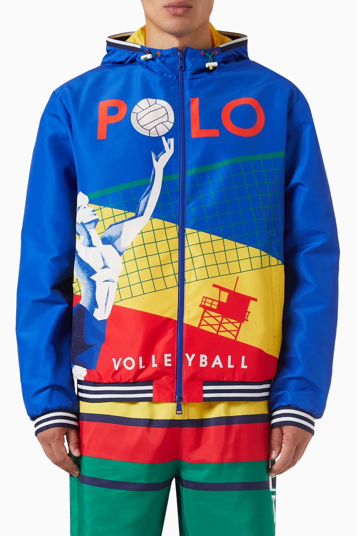 

Pacific Windbreaker in Nylon, Multicolour