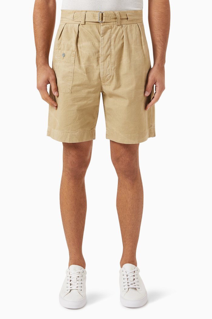 

Aviator 8" Cargo Shorts in Cotton-canvas, Neutral