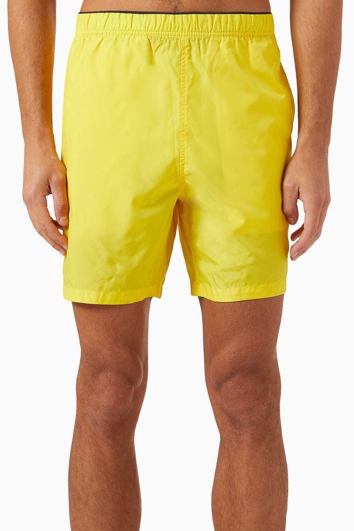 Vital Logo Shorts, Yellow