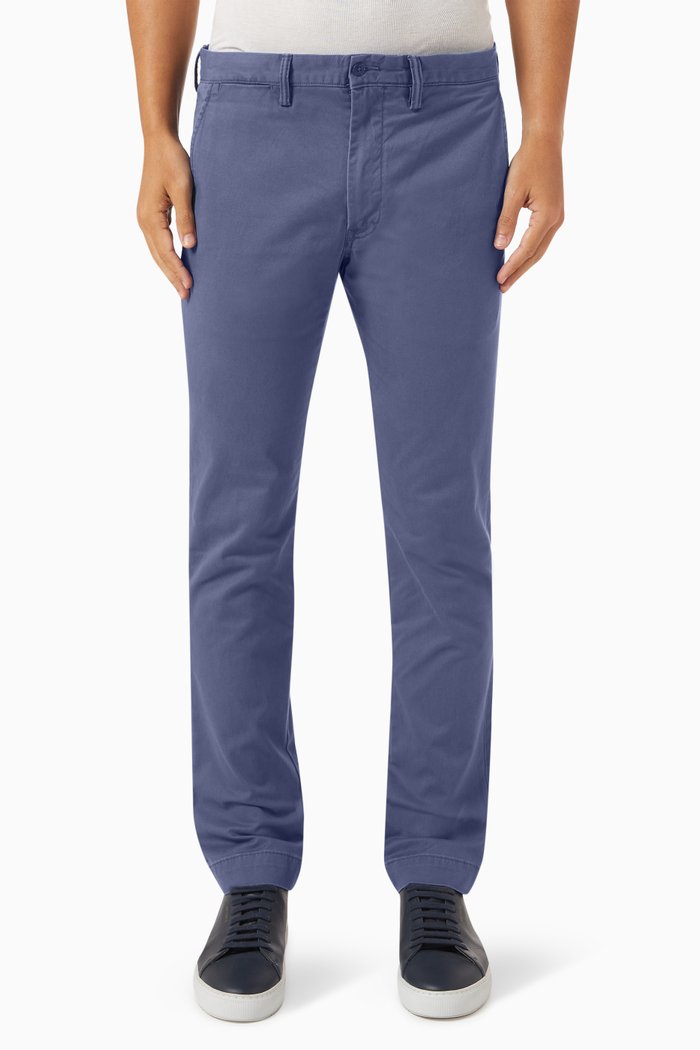 

Classic Chinos in Cotton, Blue