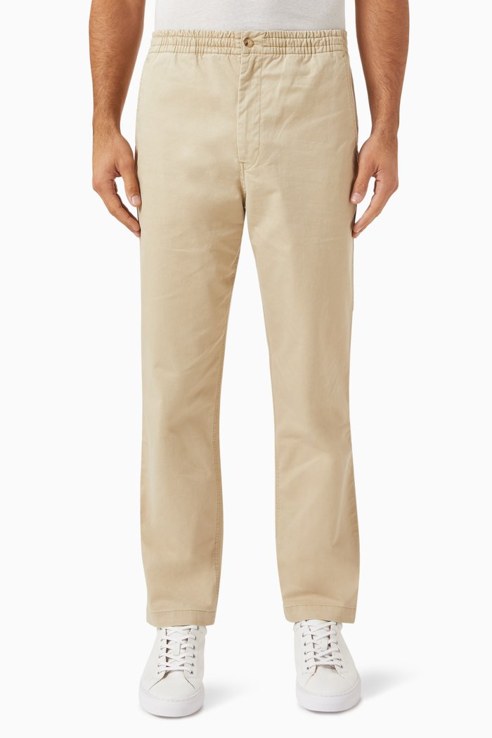 

Polo Prepster Stretch Fit Pants in Cotton, Neutral