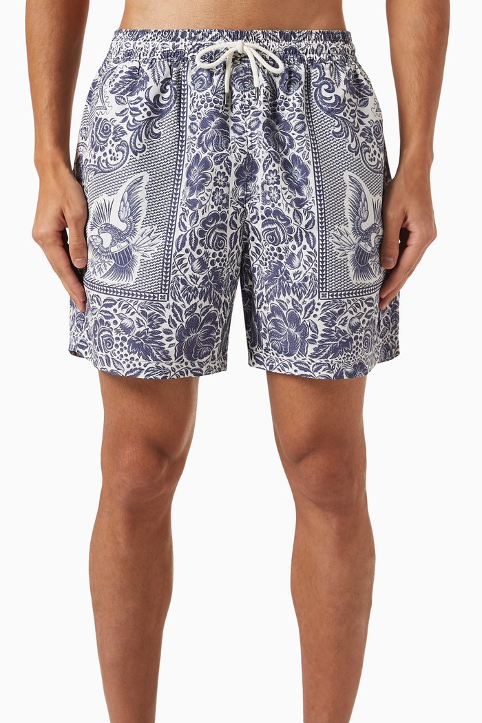 

Traveler Classic Swim Trunks in Nylon, Multicolour