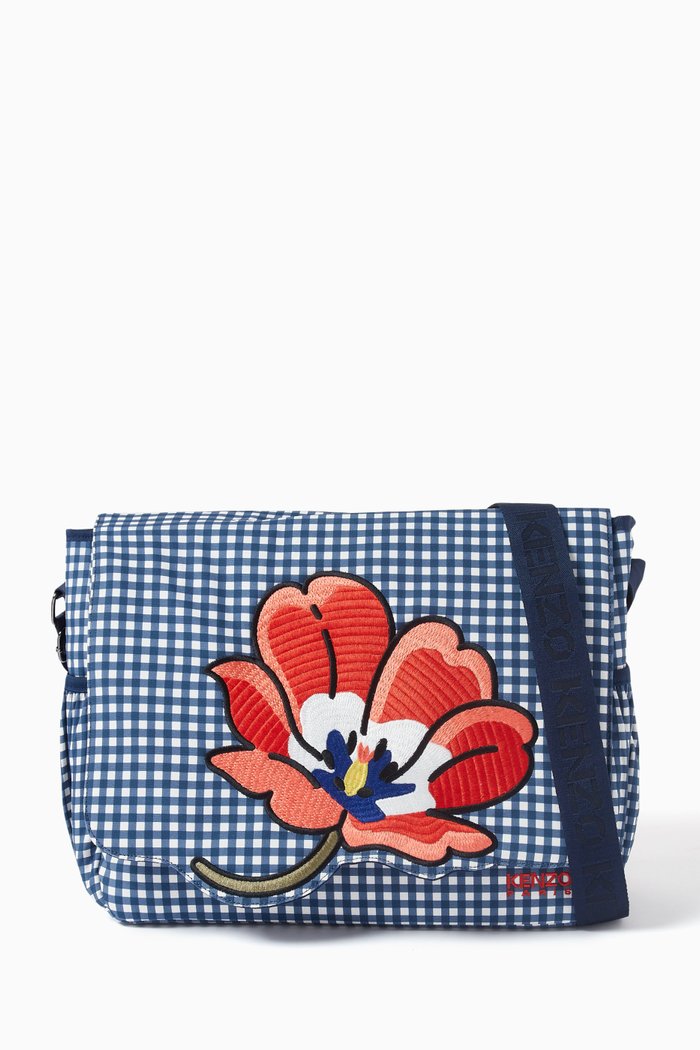 

Boke Flower Changing Bag, Blue