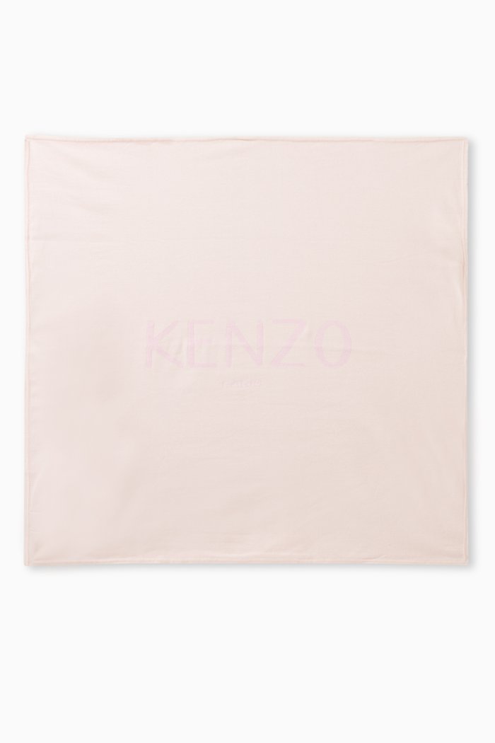 

Logo Blanket in Cotton, Pink
