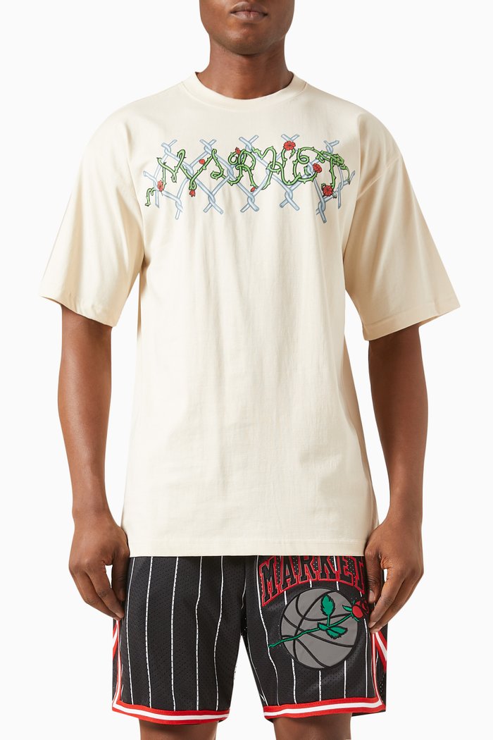 

Rose Parade T-shirt in Cotton-jersey, Neutral