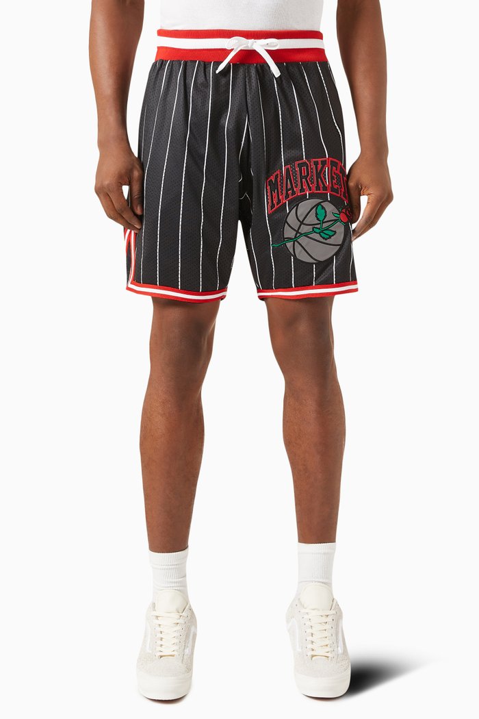 

Rose Bowl Basketball Shorts in Mesh, Multicolour