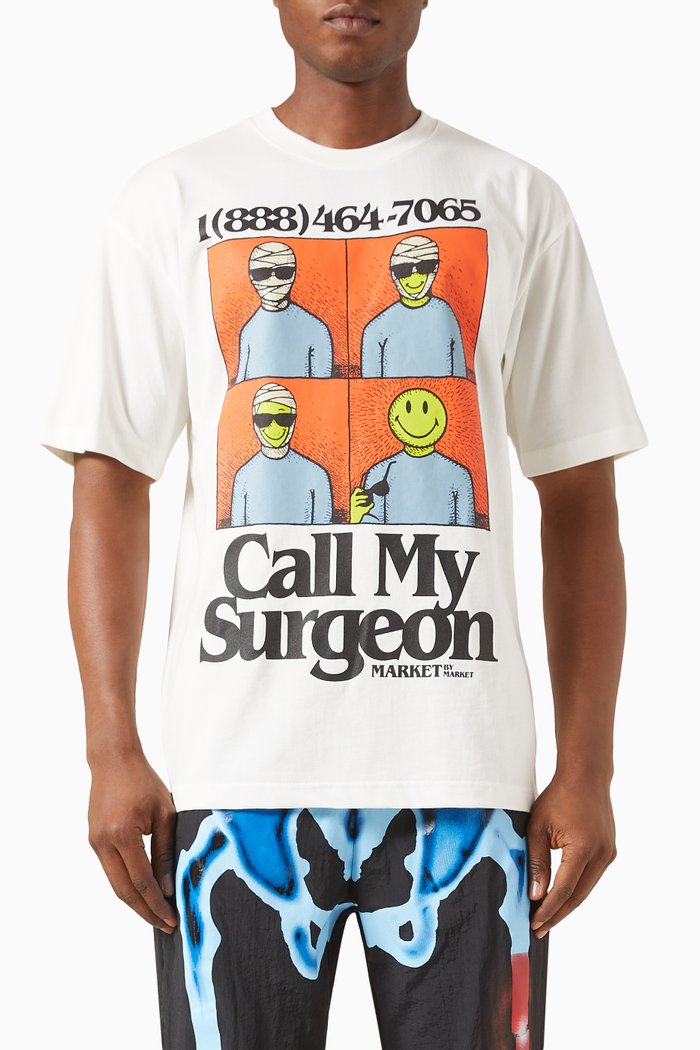 

Smiley® Graphic-print T-shirt in Cotton-jersey, Neutral