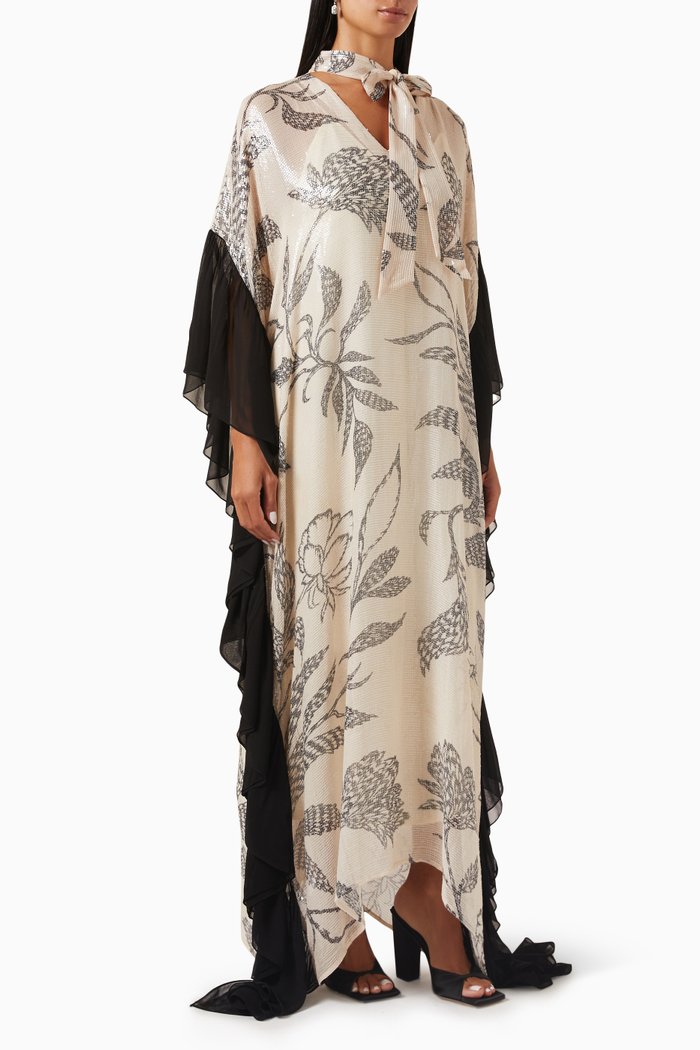 

Esther Kaftan in Georgette, Black