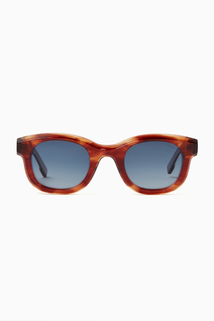 

Owen D Frame Sunglasses in Acetate, Brown