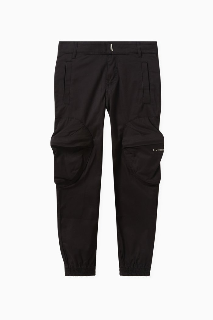 

Cargo Pants in Cotton, Black