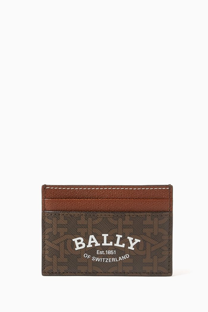 

Bhar Cardholder in Monogram Coated Canvas, Multicolour