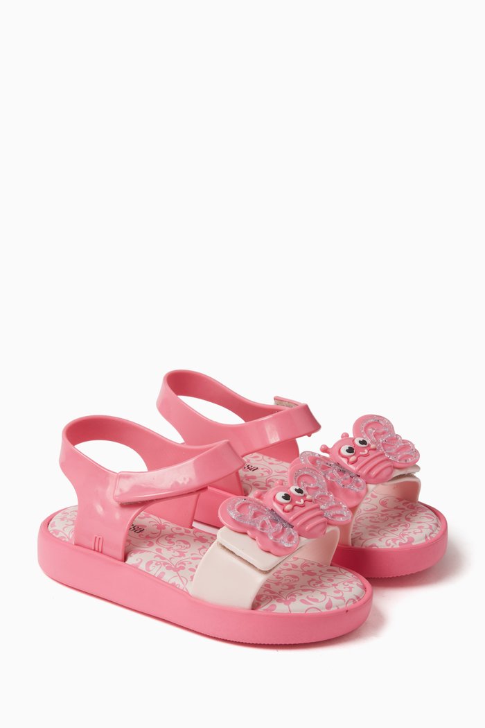 

Ladybug Jump Bugs Sandals in PVC, Pink