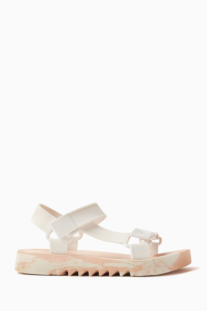 

Papette Sandals in Melflex, Neutral