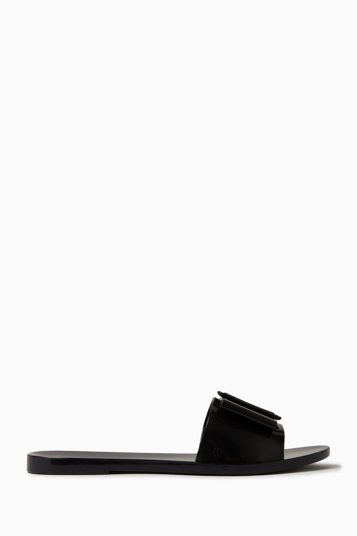 

Melissa Babe Slides in Melflex™, Black