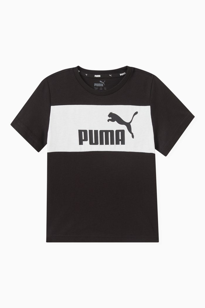 

Logo-print T-shirt in Cotton, Black