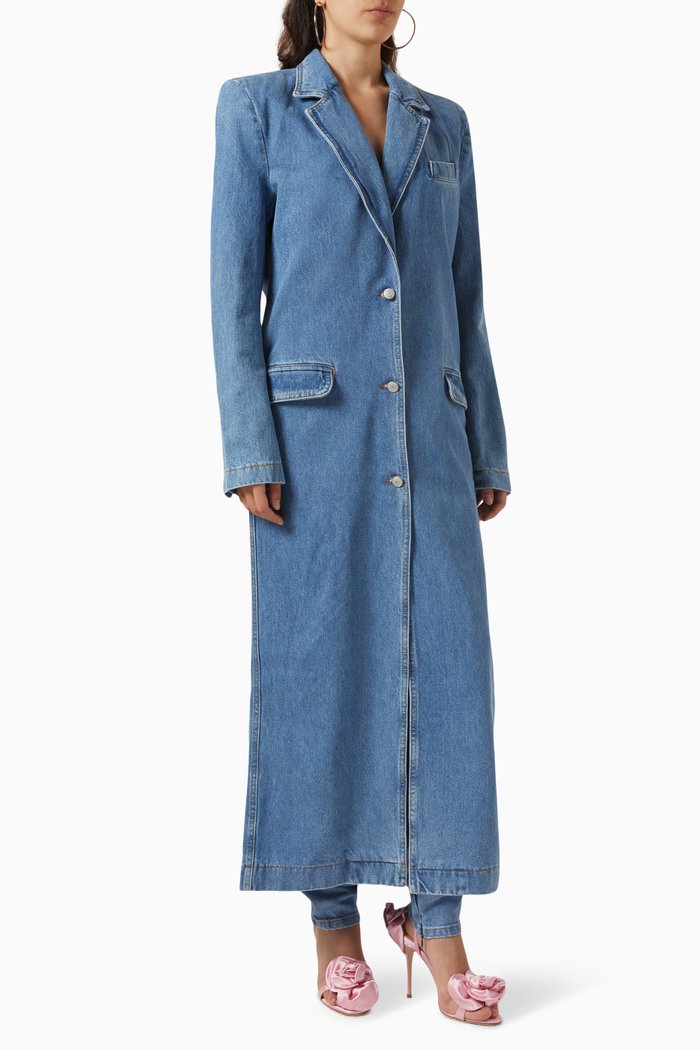 

Jeans Coat in Denim, Blue