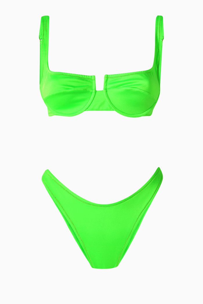 

Brigitte Bikini Set, Green
