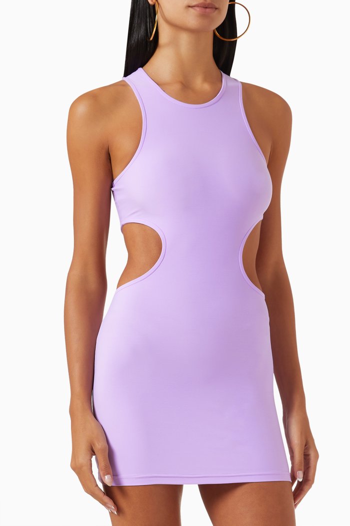 

Fli Mini Dress, Purple